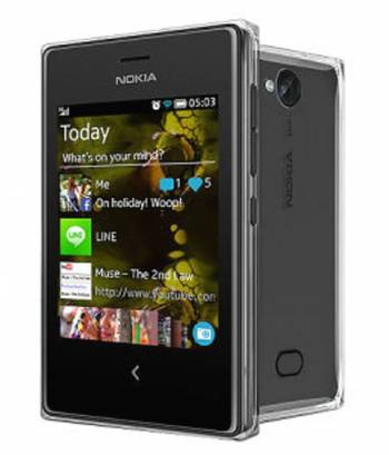 Nokia Asha 502 Dual SIM Black