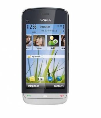 Nokia C5-05 (Black Aluminium Grey)