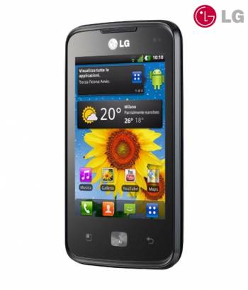 LG Optimus Hub E510-Black