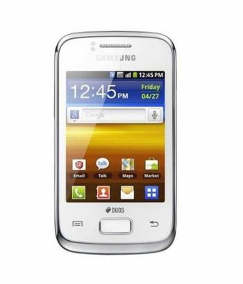 Samsung Galaxy Y Dous S6102 Pure White